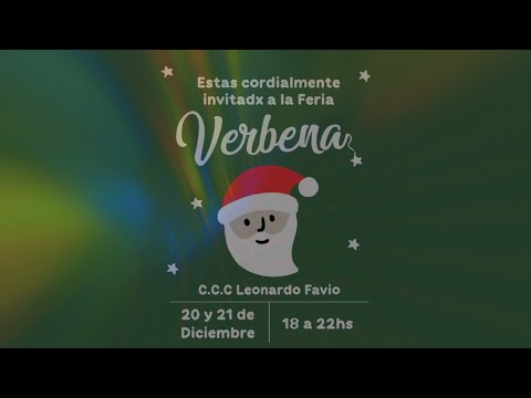 🎅 🛍️Este finde  7ª edición de la VERBENA! / #Feria #Navidad #VillaMaria #Regalos #Emprendimintos