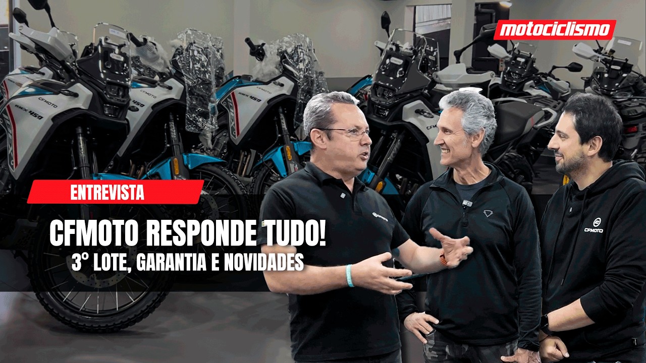 CFMOTO responde tudo: 3º lote, garantia, lançamentos e novas concessionárias no Brasil
