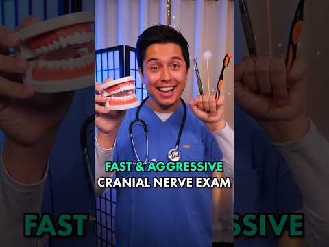A FAST & Aggressive Cranial Nerve Exam 🩻 | #ASMR