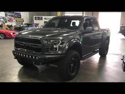 2017 Raptor with custom painted ADD bumpers and Rigid Lighting