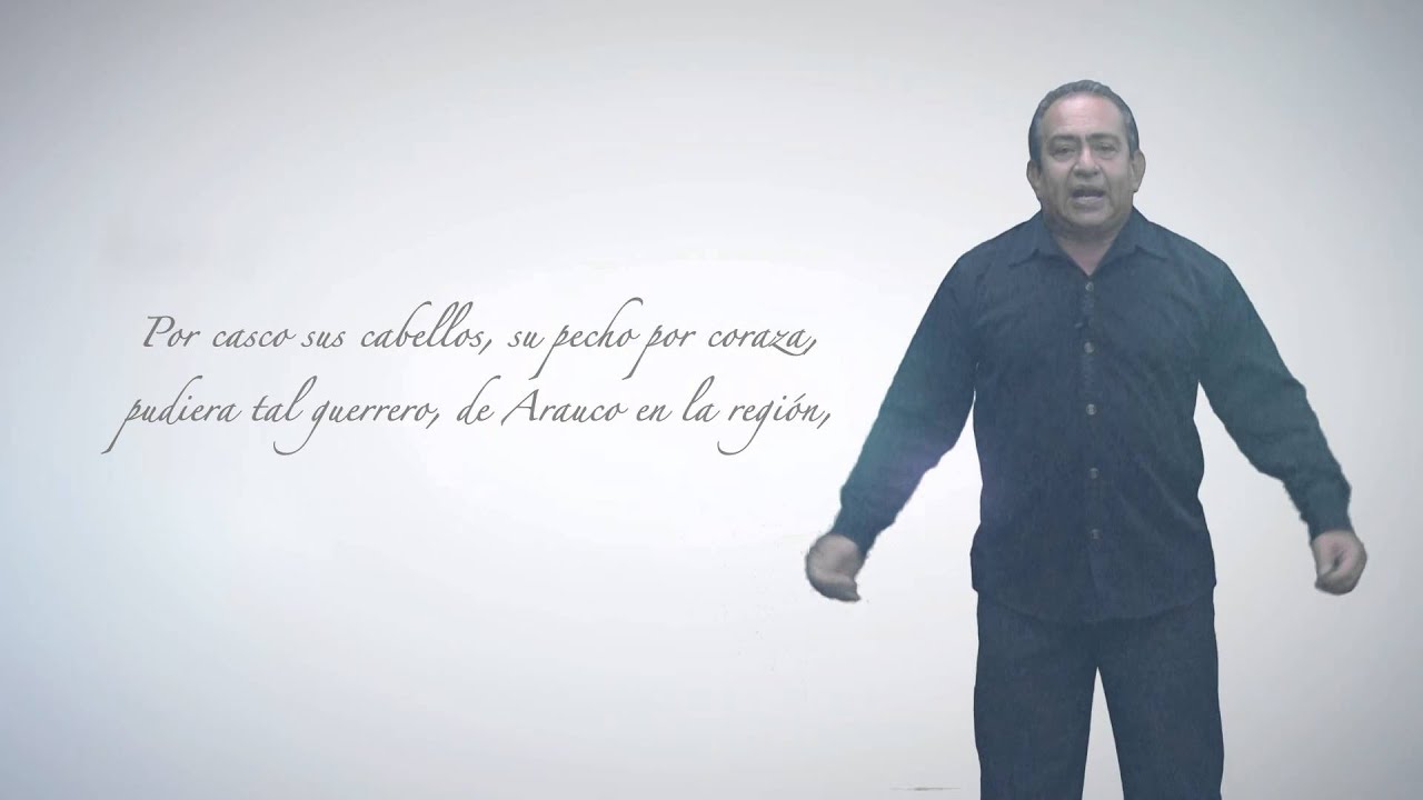 Caupolicán, Rubén Darío. Recitado por José Areas