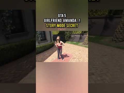 GTA 5, Girlfriend Amanda. Story Mode Secret #gta5 #amanda #gaming #trevor #micheal #gta5online