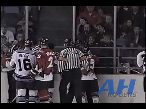 OHL Nov. 27, 1998 Ottawa 67's v Toronto St. Michael's Majors (R) Brian Simpson v Joe Talbot (R)