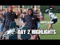 Philadelphia Eagles Rookie Minicamp Day 2 Highlights; Cooper Dejean DEBUT! + Jalen Hurts & SAQUON
