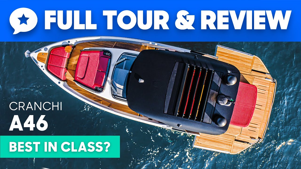 Cranchi A46 Luxury Tender Yacht Tour & Review