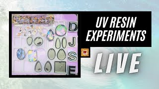 UV Resin Experiments Plus A Giveaway | UV Resin Art | UV Resin Pouring