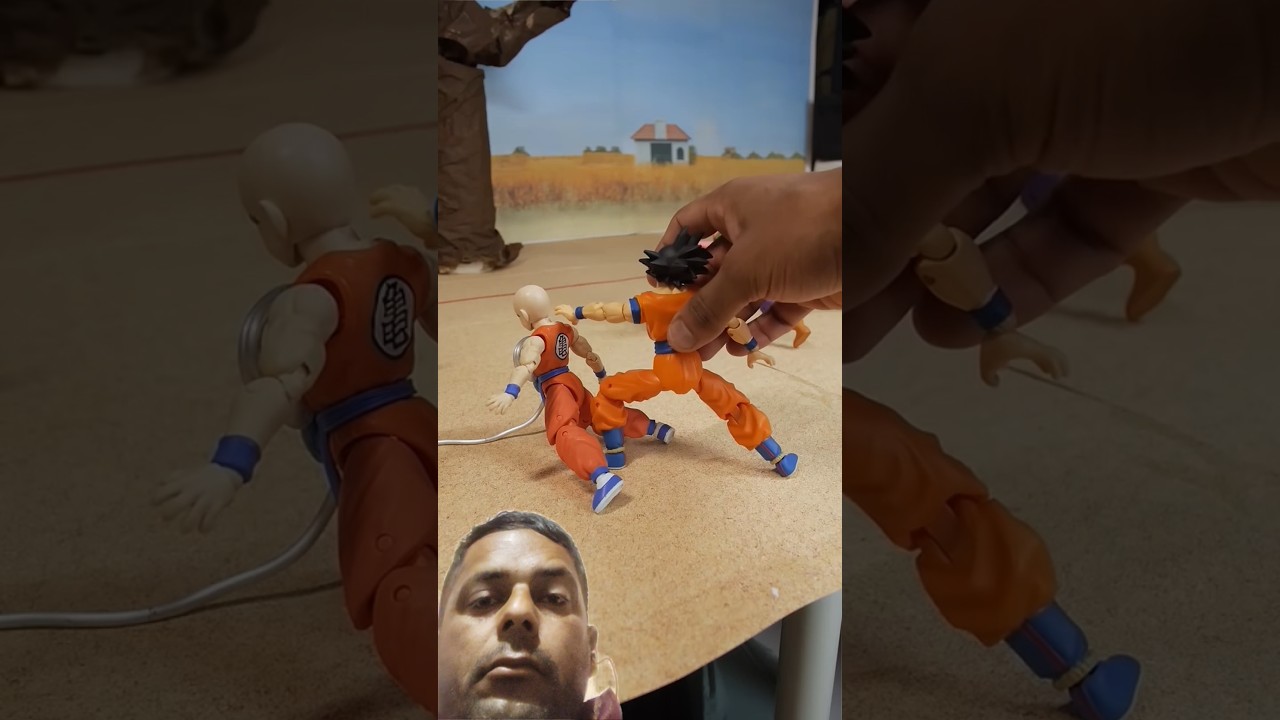 Dragon Ball Z Meets Squid Game! Action Figure Diorama