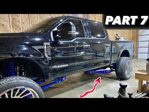 INSTALLING PMF TRACTION BARS | F250 ON 26x14 | TRUCK BUILD | PART 7