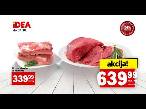 Idea nedeljna akcija od 25.09 - 08.10.2017.