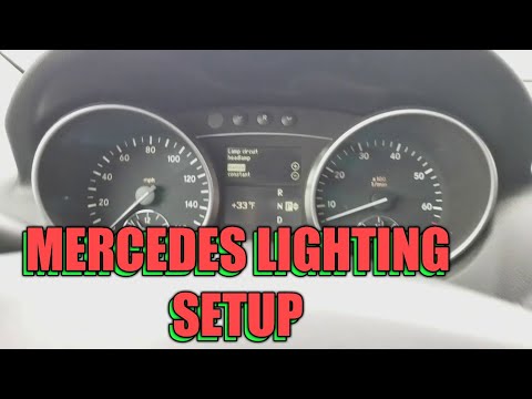 Mercedes Automated Light Setup