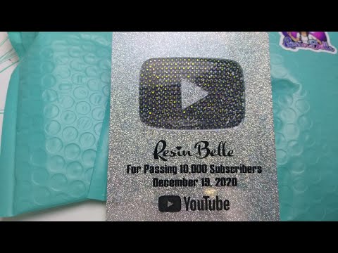 10k Giveaway Winners! DIY YT Play Button!