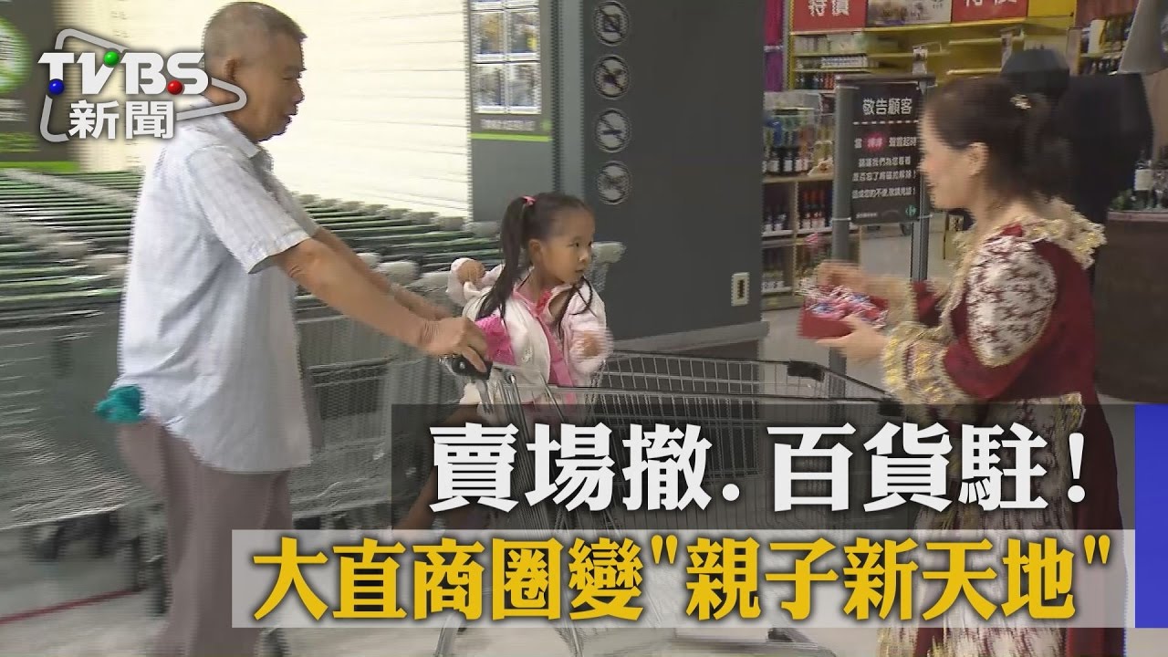 賣場撤百貨駐! 大直商圈變親子新天地