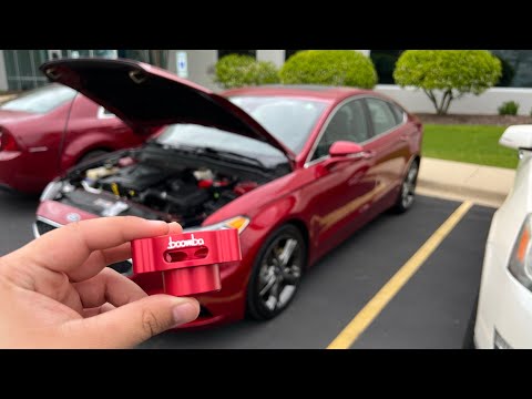 2017 FORD FUSION SPORT boomba blow off valve adapter UNBOXING AND INSTALL