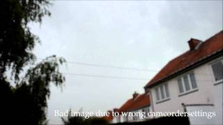 preview picture of video '18 AUG 2011 BELGIUM WEMMEL ONWEER - THUNDERSTORM'