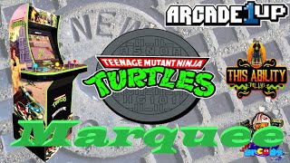Arcade1Up - Adding a Light-Up Marquee to TMNT Teenage Mutant Ninja Turtles - Walkthrough & Review