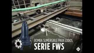 Aplicaciones de la Bomba Sumergible para Lodos Serie FWS