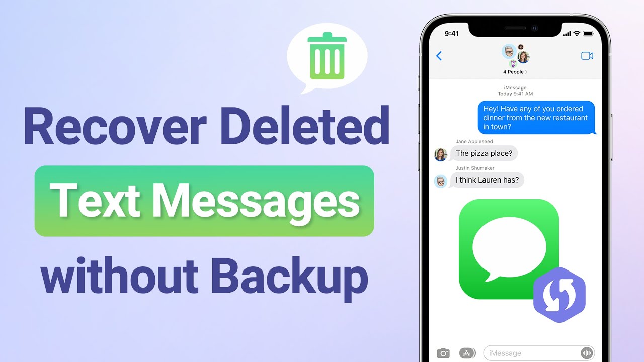 How to Recover Permanently Deleted Text messages on iPhone, Without Backup 2023