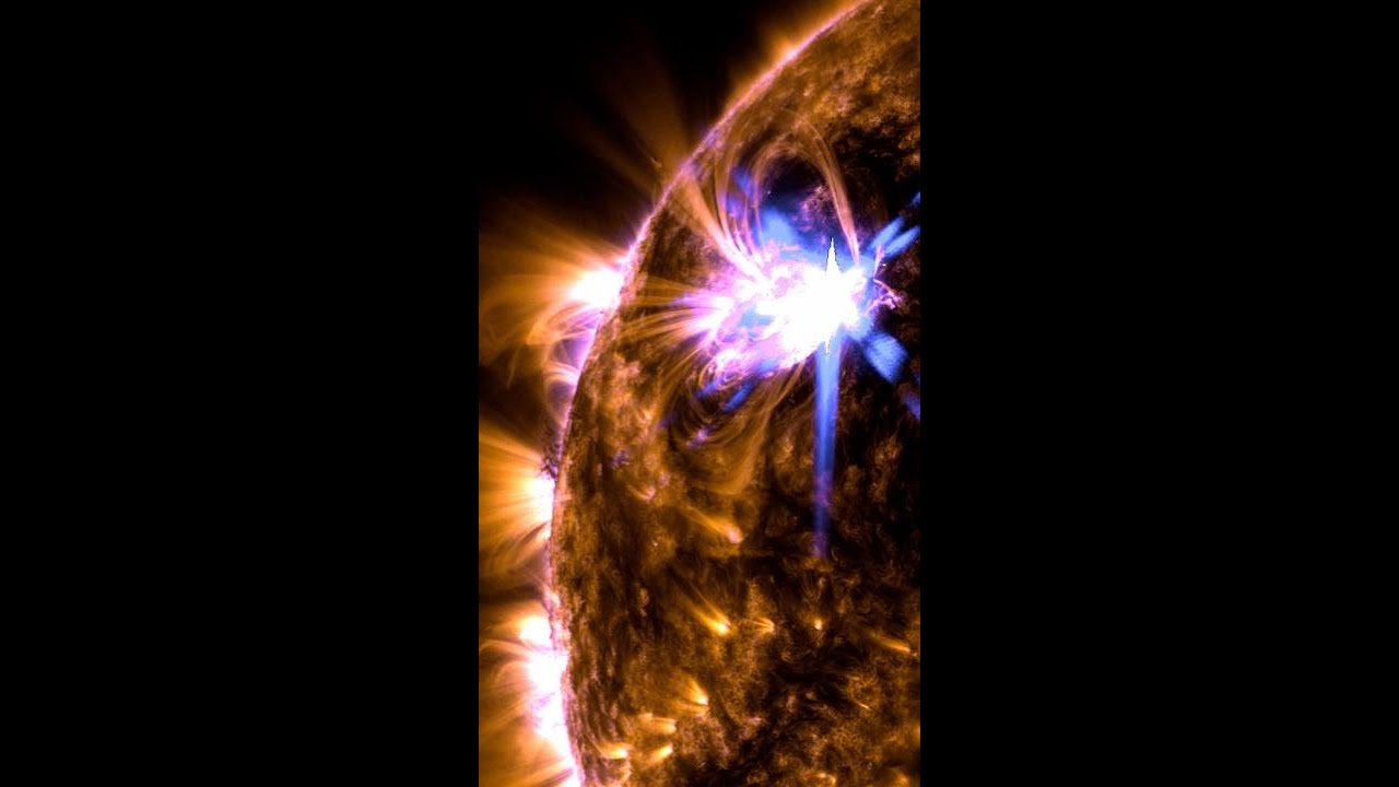 NASA's SDO Captures a February Solar Flare Triple Play