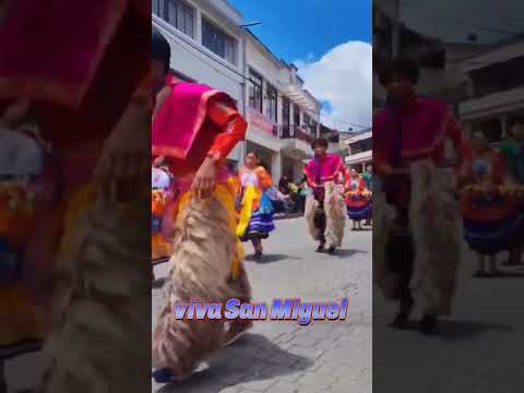 Comparsas San Miguel en el Carnaval de Guaranda