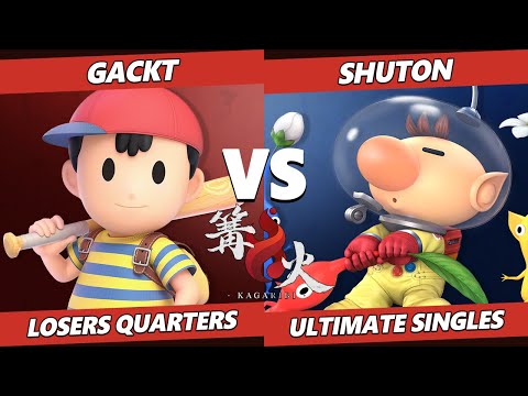 Kagaribi 7 Losers Quarters - Shuton (Pyra Mythra) Vs. Gackt (Ness) SSBU Ultimate Tournament