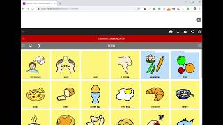 Cboard - Editing and saving a board in the cloud