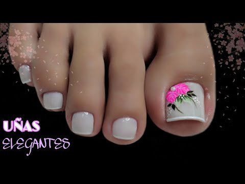 UÑAS ELEGANTES/Decorado de uñas para PIES👣.