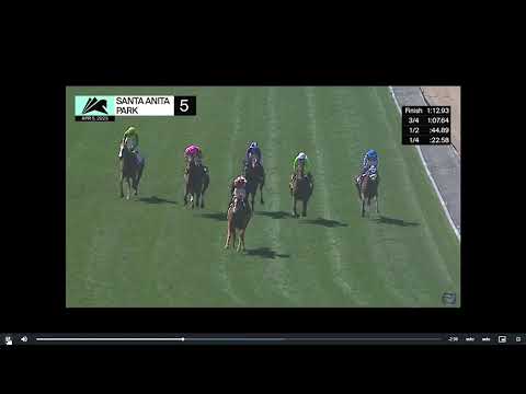 Horse Racing Queen Maxima Wins the 2025 G3 Monrovia Stakes At Santa Anita Saturday  April 5 2025