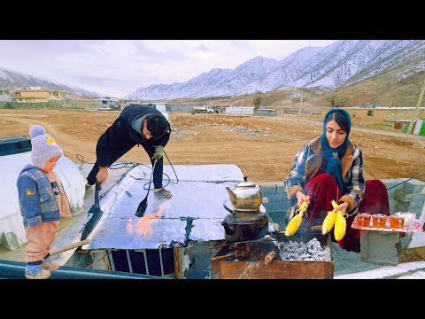 Ibrahim's Adventure: Insulating the Bathroom and Grilling Sweet Corn in Suqra