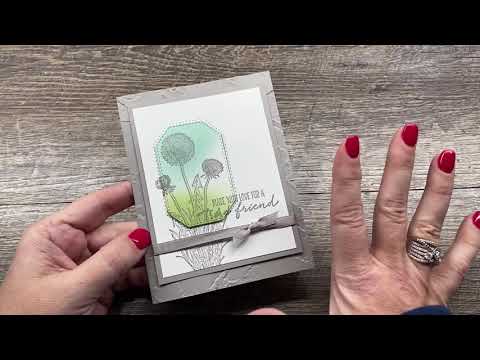 How to make a card with the Spotlight Technique