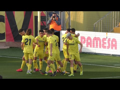 Goles Villarreal C 1 - 1  CD Acero