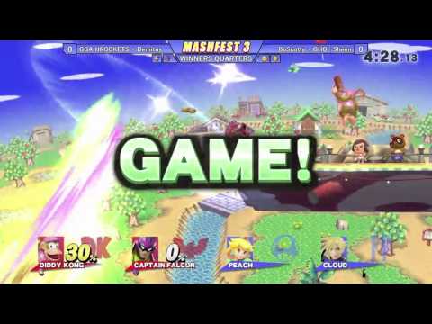 Mashfest 3 Doubles  WINNERS QUARTERS - GGA.JJROCKETS + Demitus vs BoScotty + GHQ | Sheen
