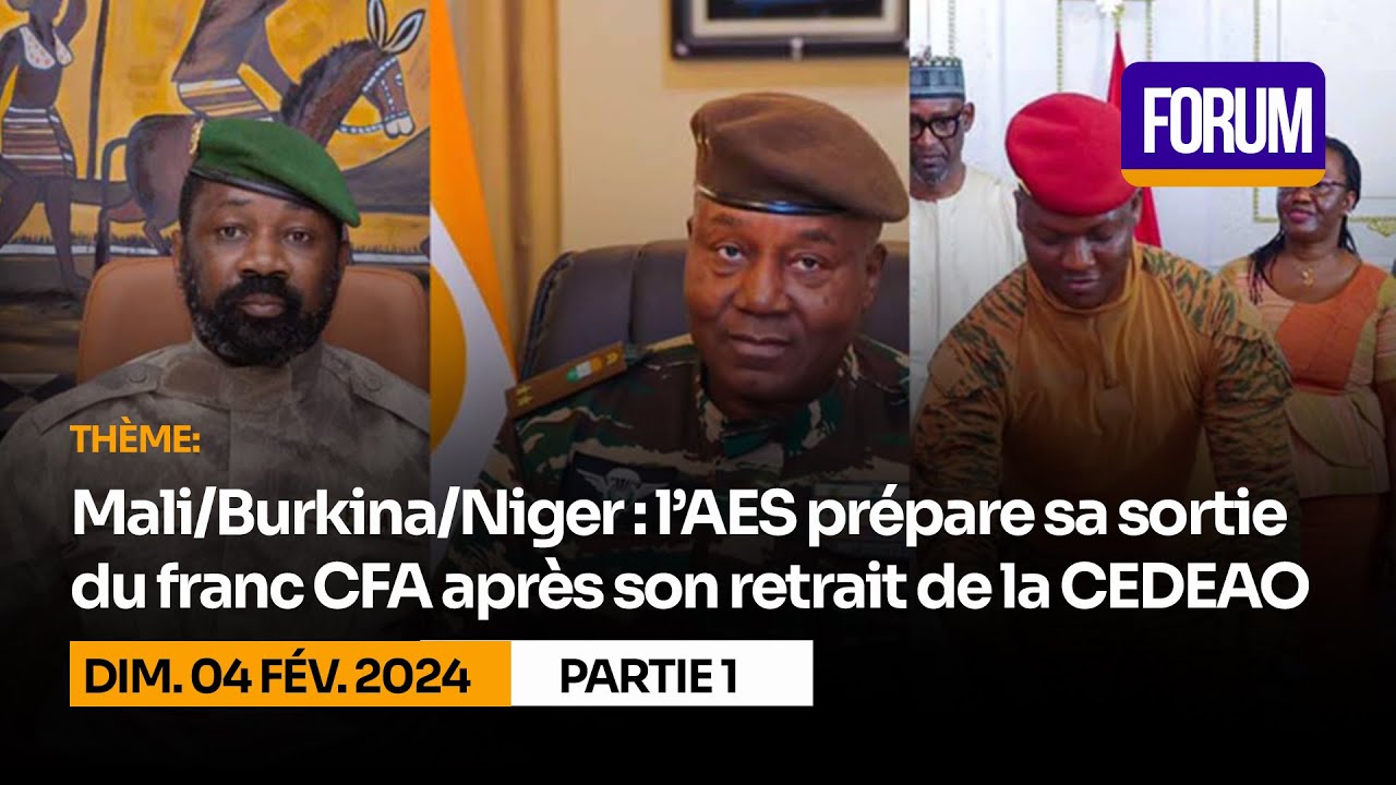 Mali/Burkina/Niger : l’AES prépare sa sortie du franc CFA après son retrait de la Cedeao (P1)