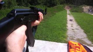 preview picture of video 'SOLD: Egyptian Maadi AK47 AK-47 Range test Firing Shooting Russian components!'
