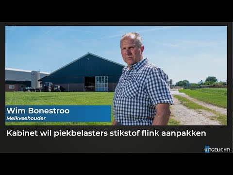 Uitgelicht! 25 november 2022 - Boer Wim Bonestroo over de stikstofplannen van het kabinet