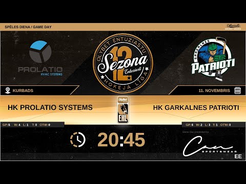 2022 11 11 HK Prolatio Systems - HK Garkalnes Patrioti