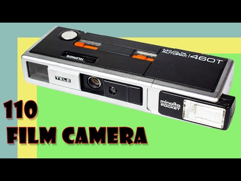 How To Use 110 Film Camera Minolta 460T