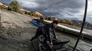 Fishing before the Bomb Cyclone