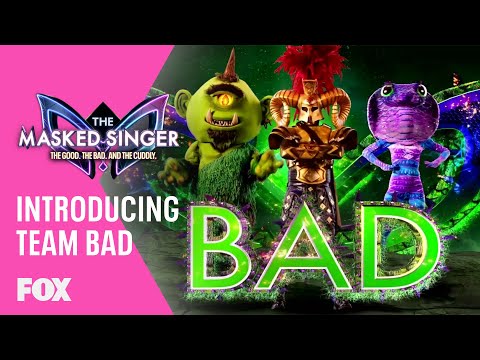 Sneak Peek: Introducing Team Bad | Season 7 | THE MASKED SINGER