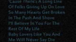 never say Die Lyrics