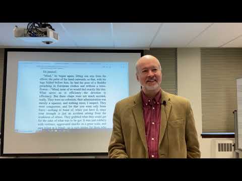 Joseph Conrad, Heart of Darkness, part 1