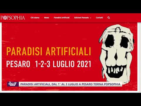 Paradisi Artificiali, dal 1° al 3 luglio a Pesaro torna Popsophia