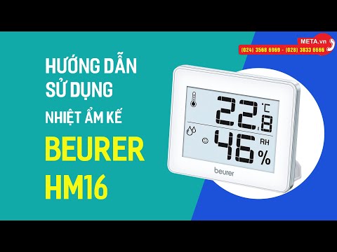 Beurer HM 16 balta video