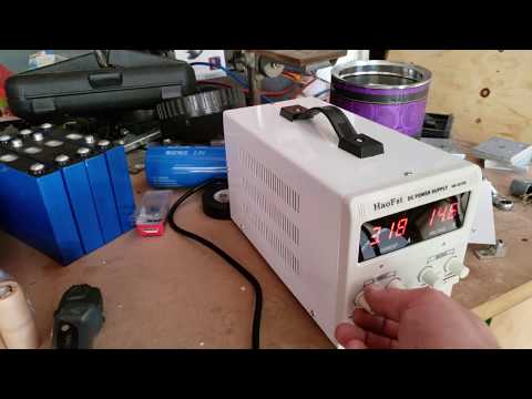Charging Any Lithium Batteries with a Bench power supply
