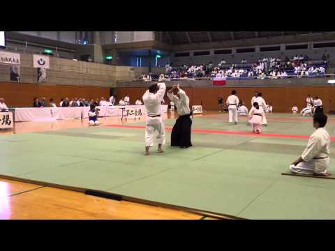 25th Urayasu Aikido Demonstration - Kimura sensei （May-2015）
