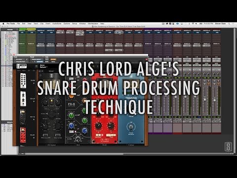 Chris Lord-Alge - Snare Drum Mixing Tutorial Using Slate Digital's VMR