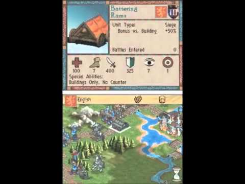 age of empires the age of kings nintendo ds cheats