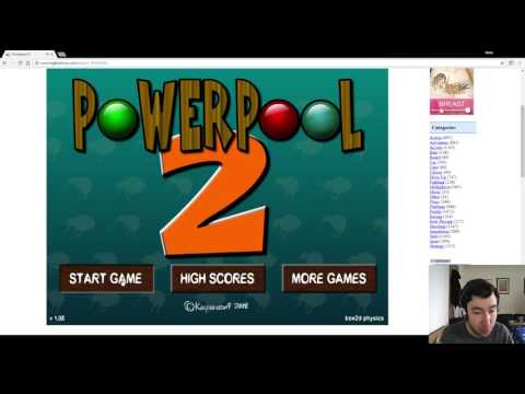 Let's Play Powerpool 2 - Cross Table - Flash Game