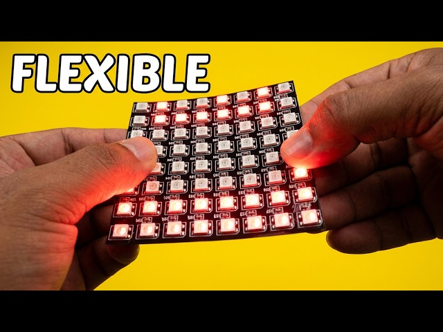 Vídeo relacionado con Panel de Matriz LED RGB a Todo Color, Pantalla de Matriz LED P2.5 de 64x32 Píxeles, Paso de 2,5 Mm, Brillo Ajustable, Placa de Visualización de LED RGB 2048 para Pico