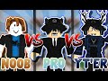 NOOB vs PRO vs YOUTUBER (MM2) | Roblox