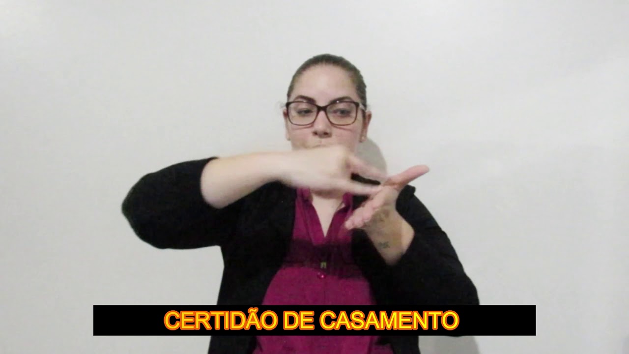 Documentos em Libras - Professora Isabela Gomes